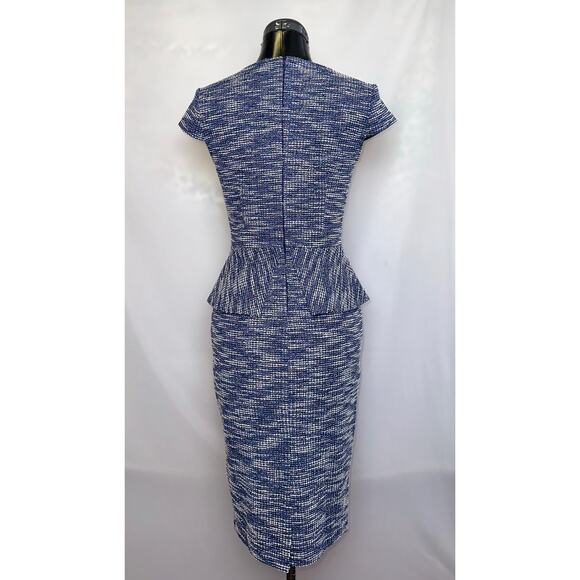 VFShow VFemage Blue Pencil Dress Size XS NWT - Picture 4 of 5